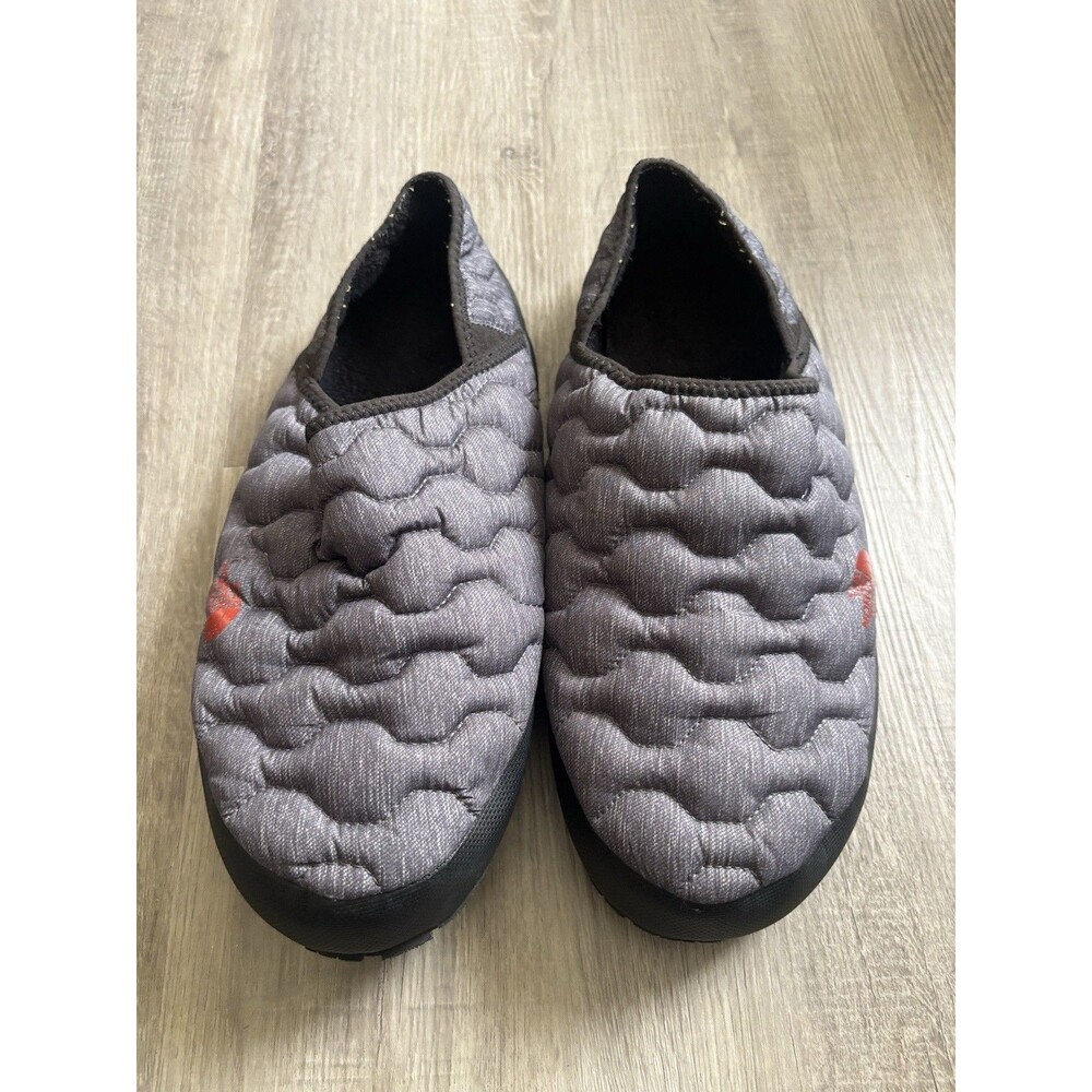 The North Face Thermoball Traction Mens 13 Gray Puffer Slippers
